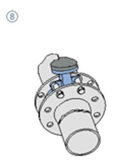 進口對夾蝶閥安裝圖8